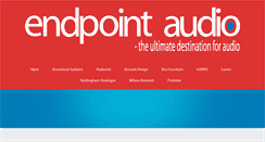 Desktop Screenshot of endpointaudio.org